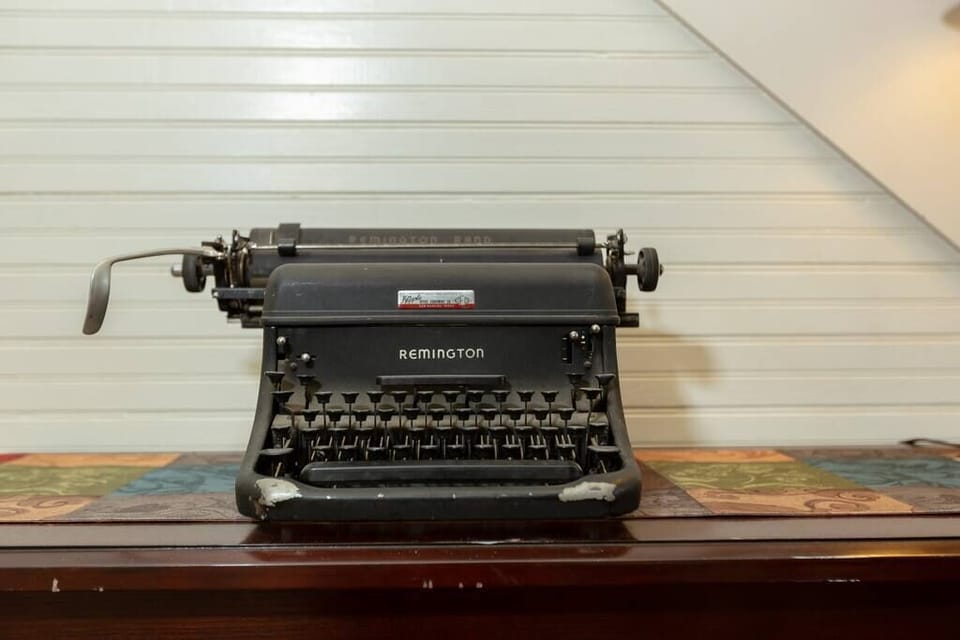 This was my Dad's typewriter.