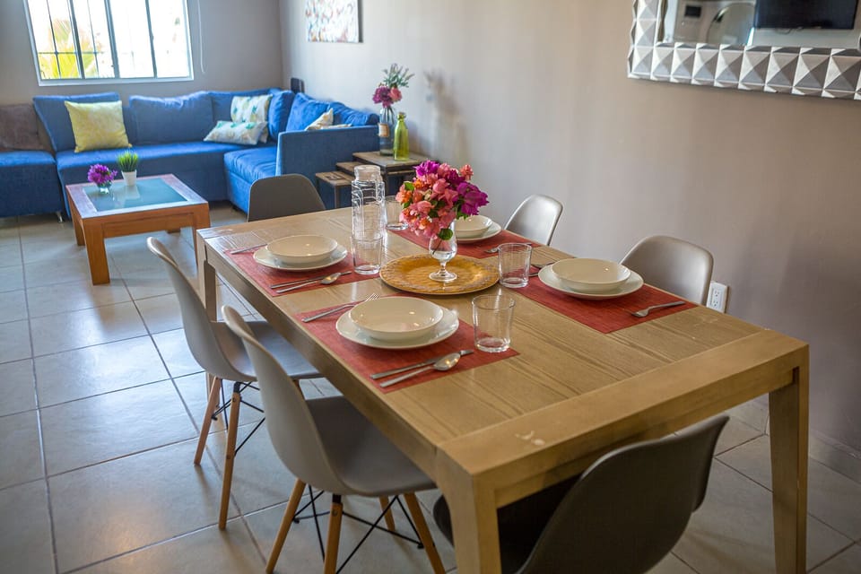 View from kitchen