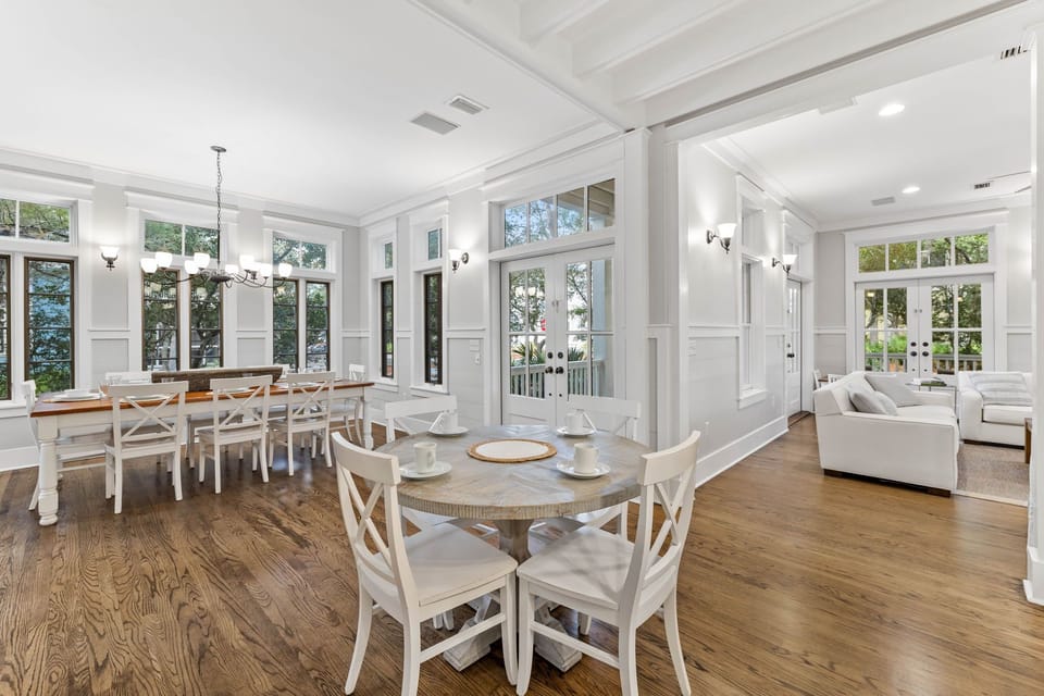 Additional Seating for 4 - Perfect for a Puzzles or Game Night!