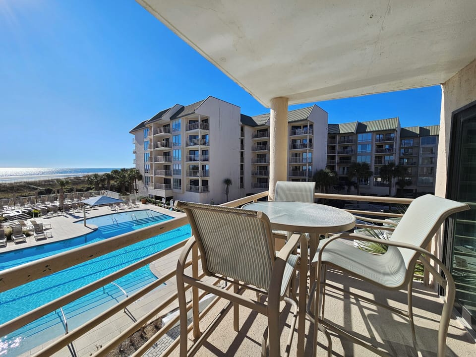 Main Balcony at 1201 Villamare