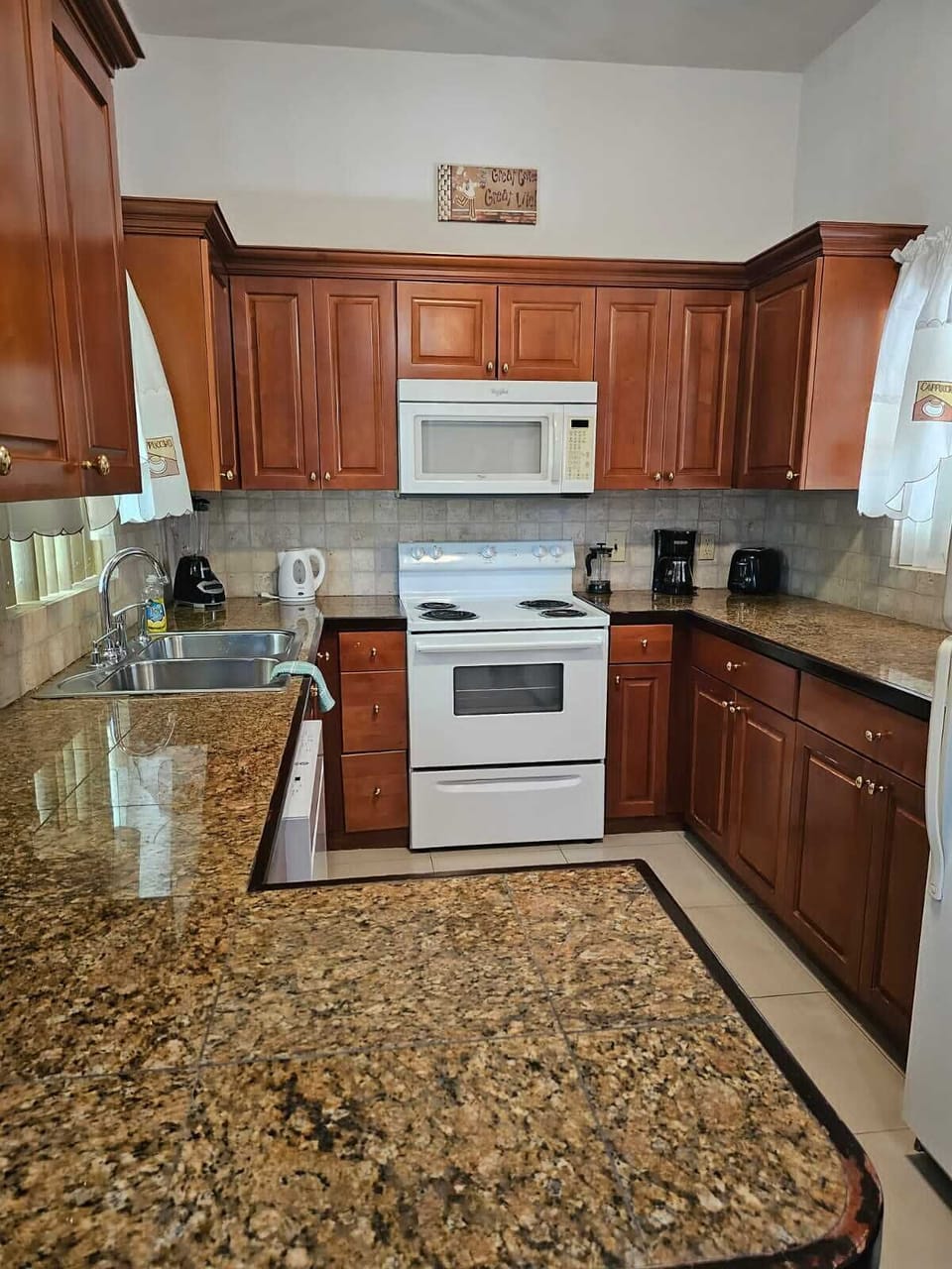Full Kitchen of Sea Villa, right view.
