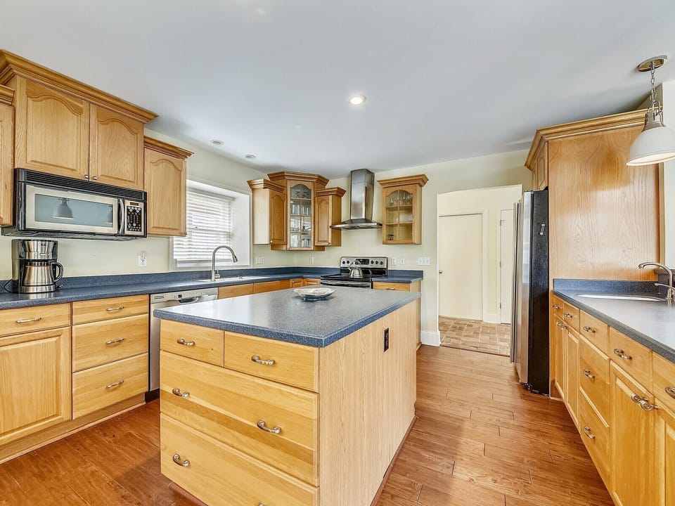 Kitchen at 2 Green Heron