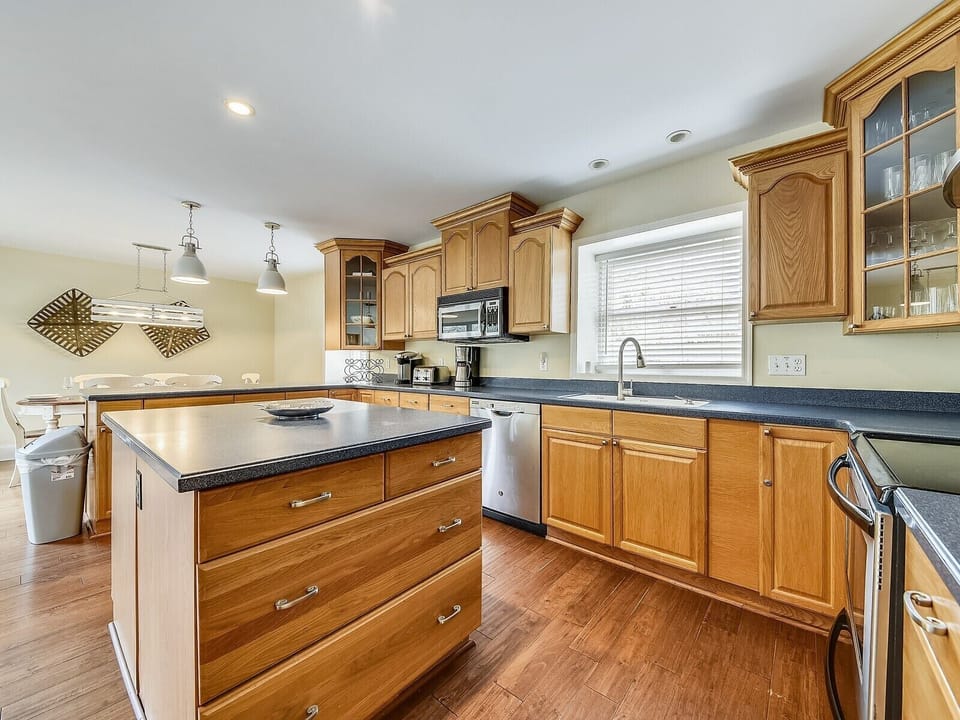 Kitchen at 2 Green Heron