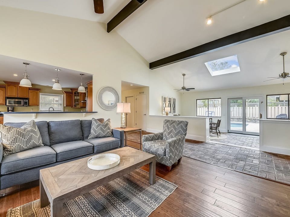 Living Room at 2 Green Heron