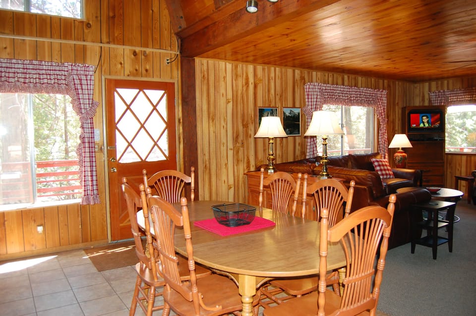 Different view of dining area