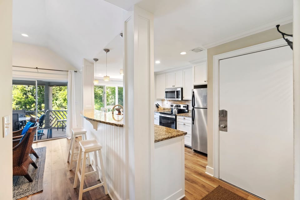 Fully equipped kitchen