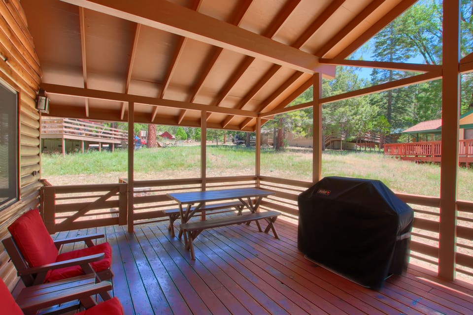 Front Deck with Gas BBQ