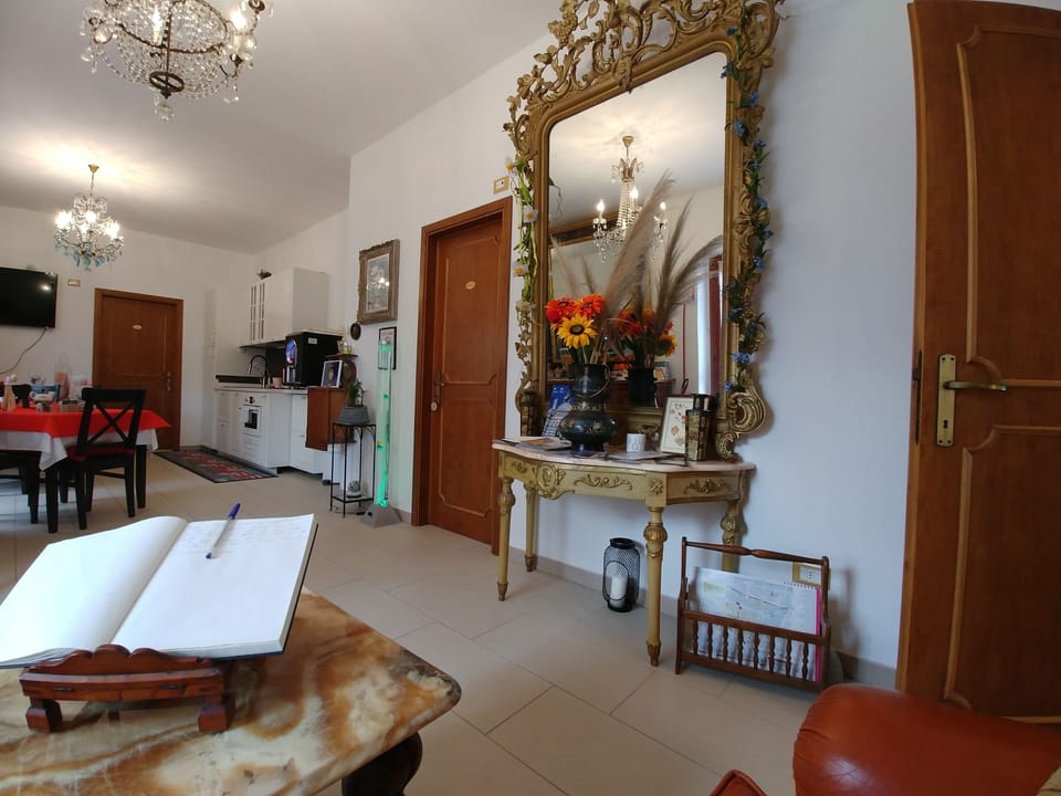 Interior entrance