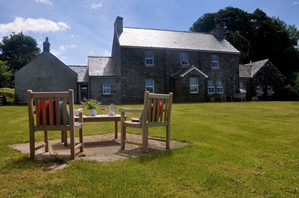 Finchairn Farmhouse garden furniture.