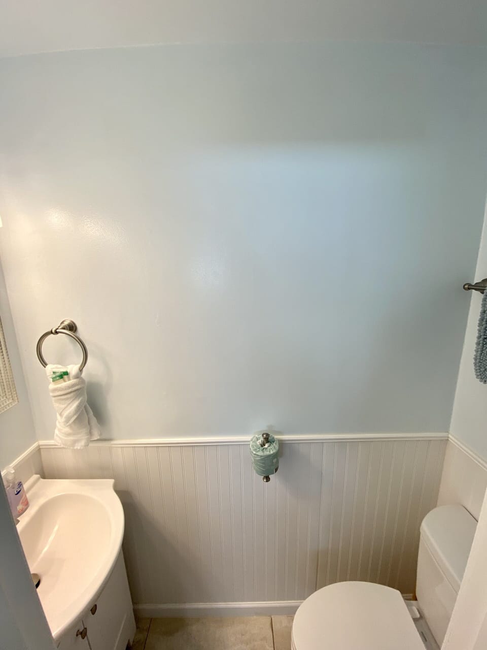 Third bedroom attached half bathroom