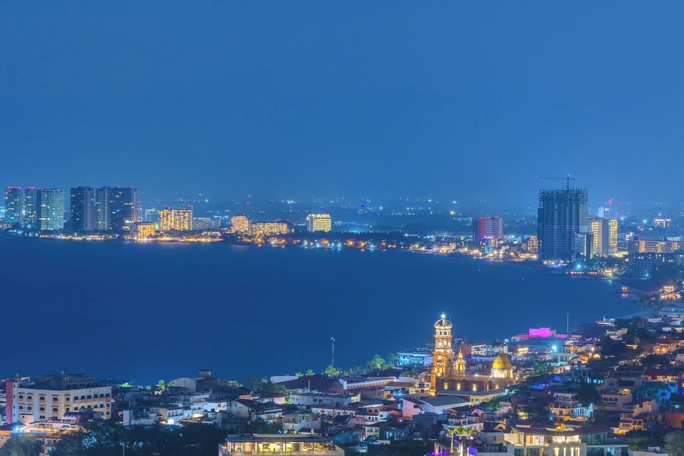 Night time view