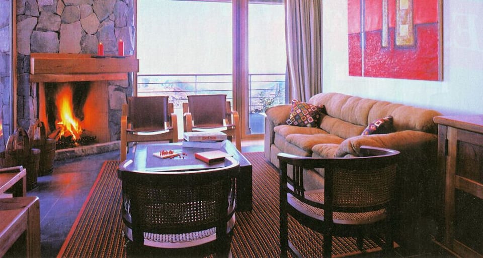 Living  Area Middle Apartment Casa Farellones