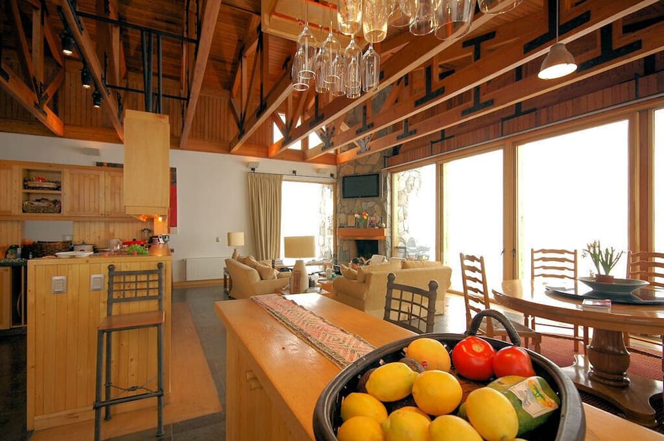 Upper Level Living Area Casa Farellones