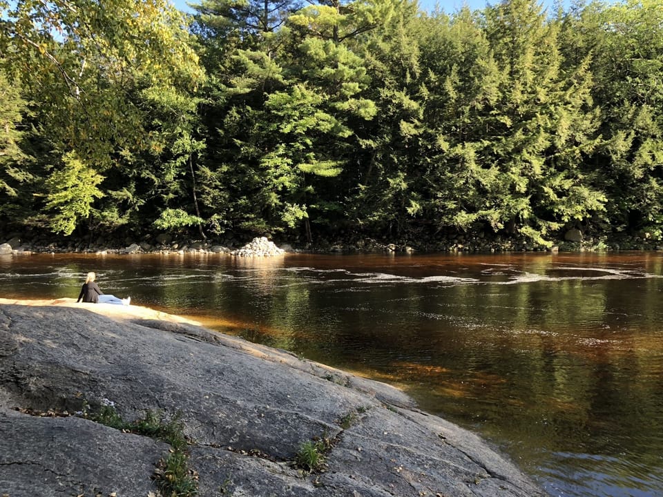 Alternative view of the river