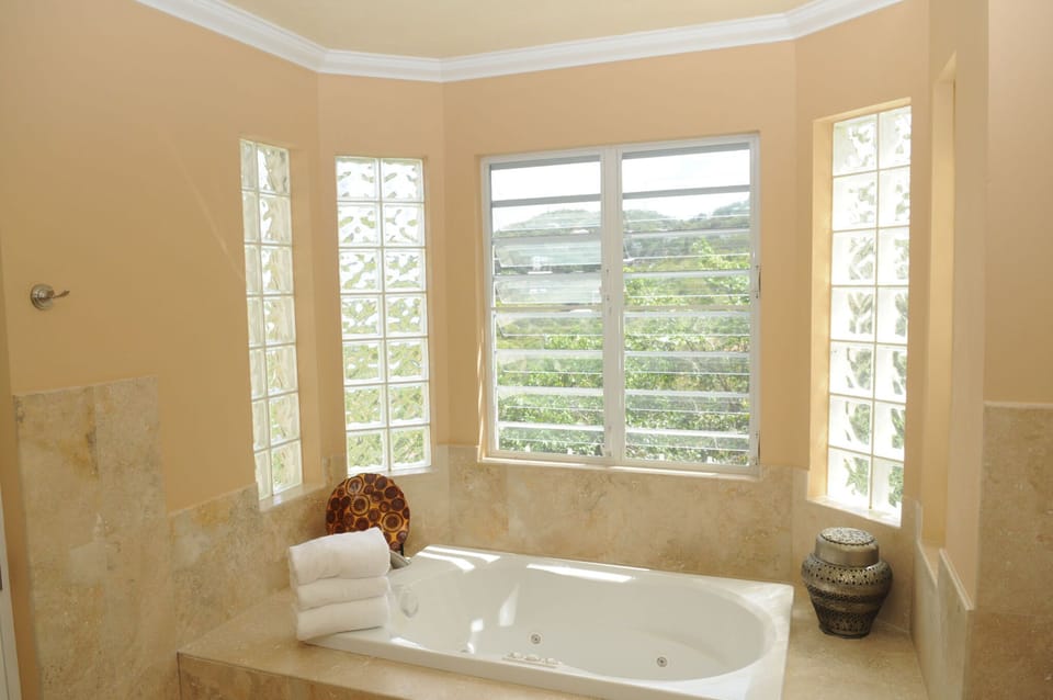 Jacuzzi Tub in Master Bed Room 