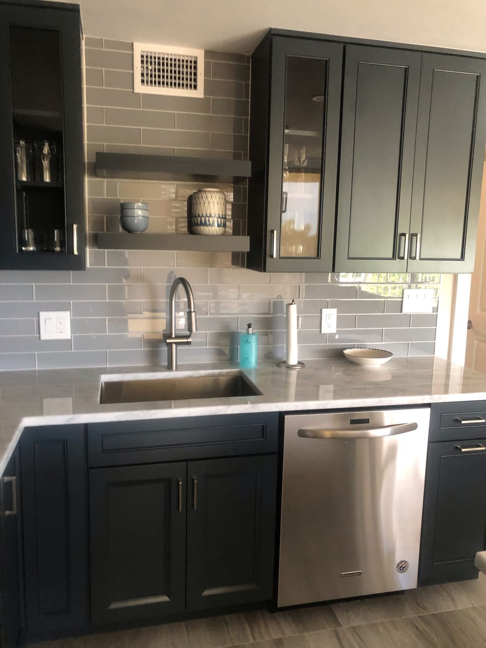 Kitchen is complete with everything needed to make this your home away from home