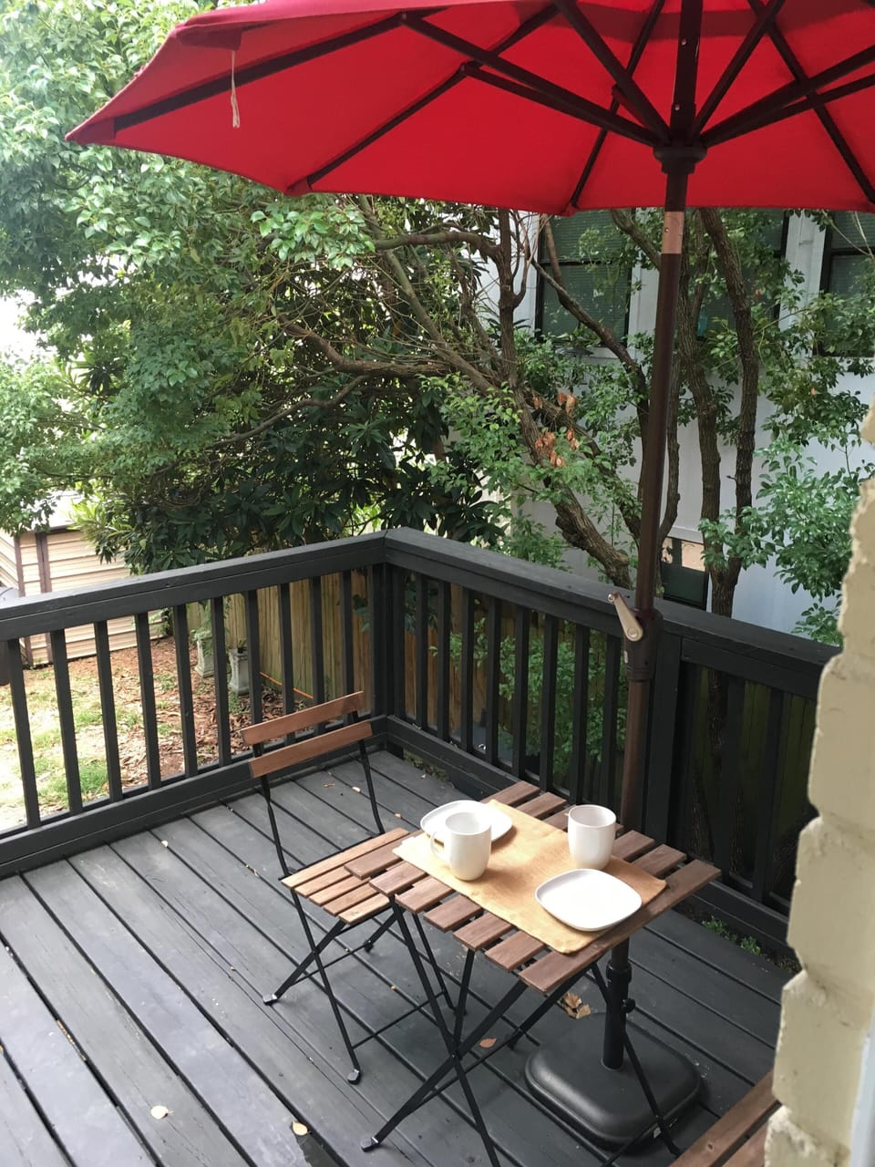 Relaxing patio