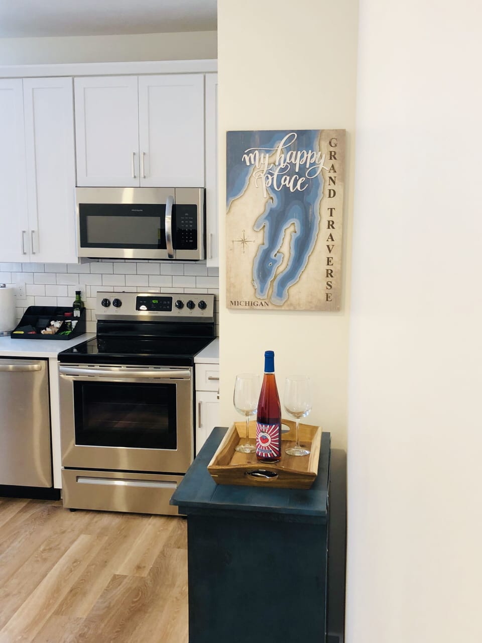 A various complimentary local wine will await you on arrival. 