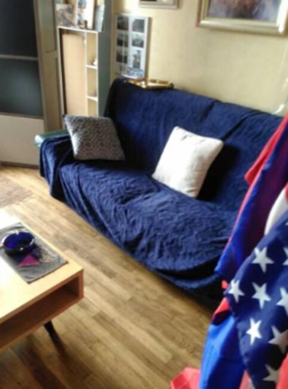 Double Room, Garden View | Living area | Flat-screen TV, DVD player