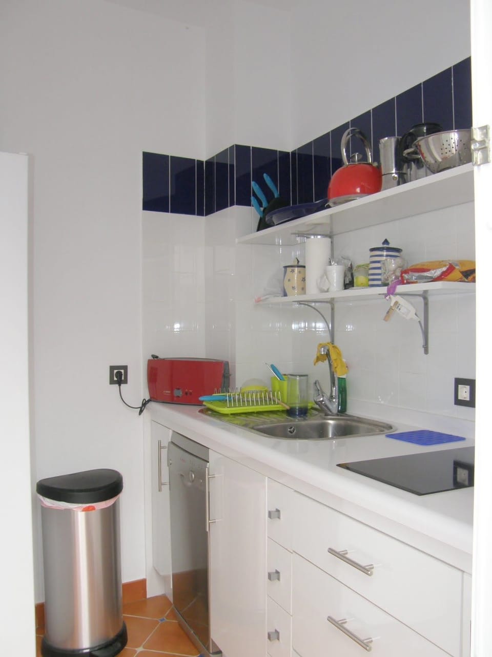 Shared fridge, microwave, electric kettle