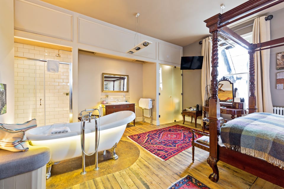 Signature Room | Individually decorated, individually furnished, desk, laptop workspace