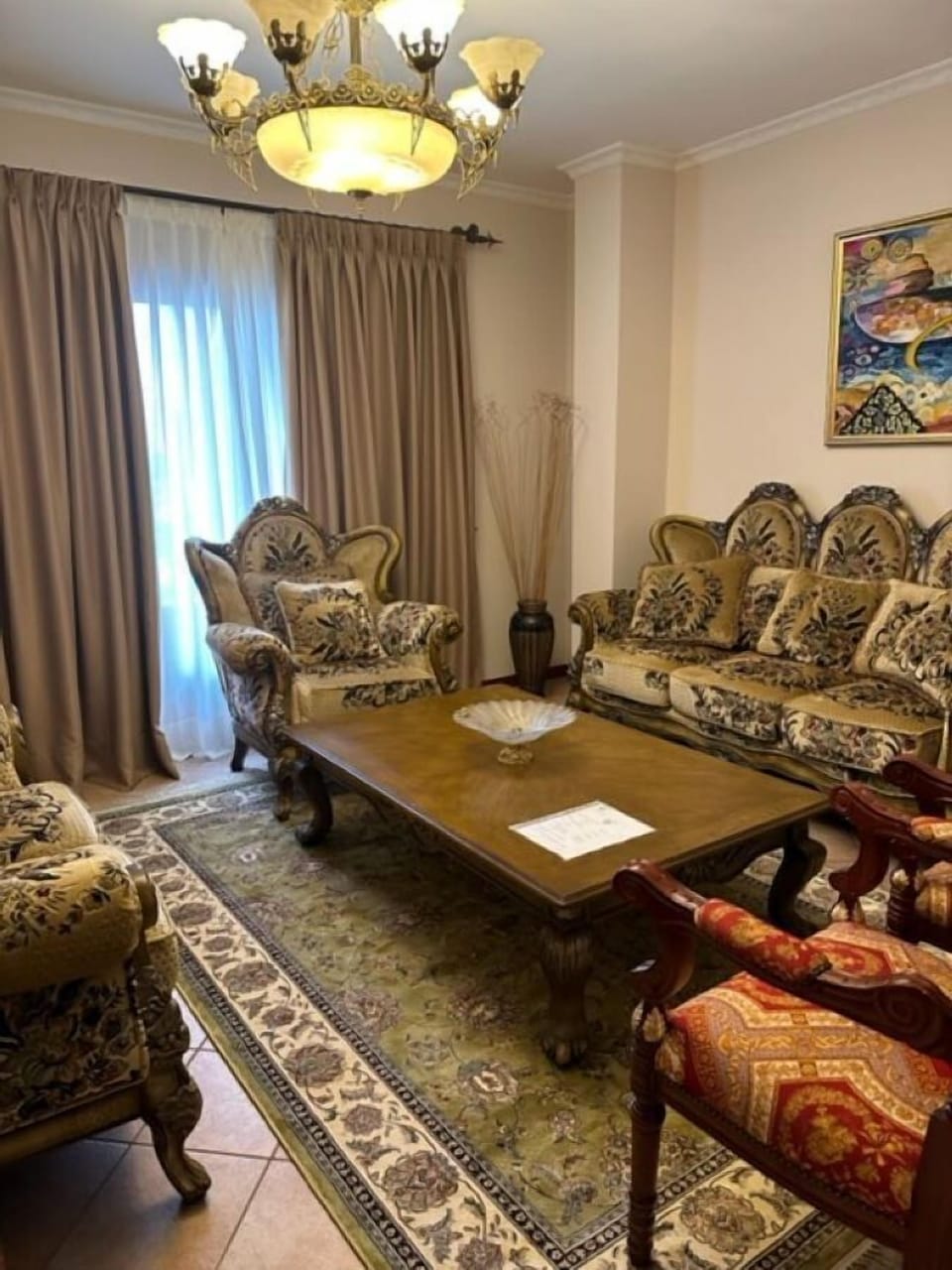 Luxury Suite | Living room | LCD TV, pay movies