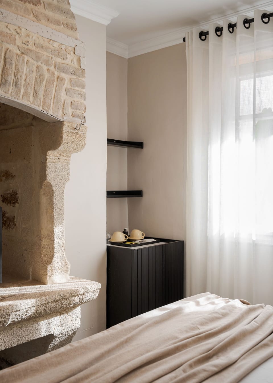 Double or Twin Room (Patio View) | Egyptian cotton sheets, down comforters, memory foam beds, in-room safe