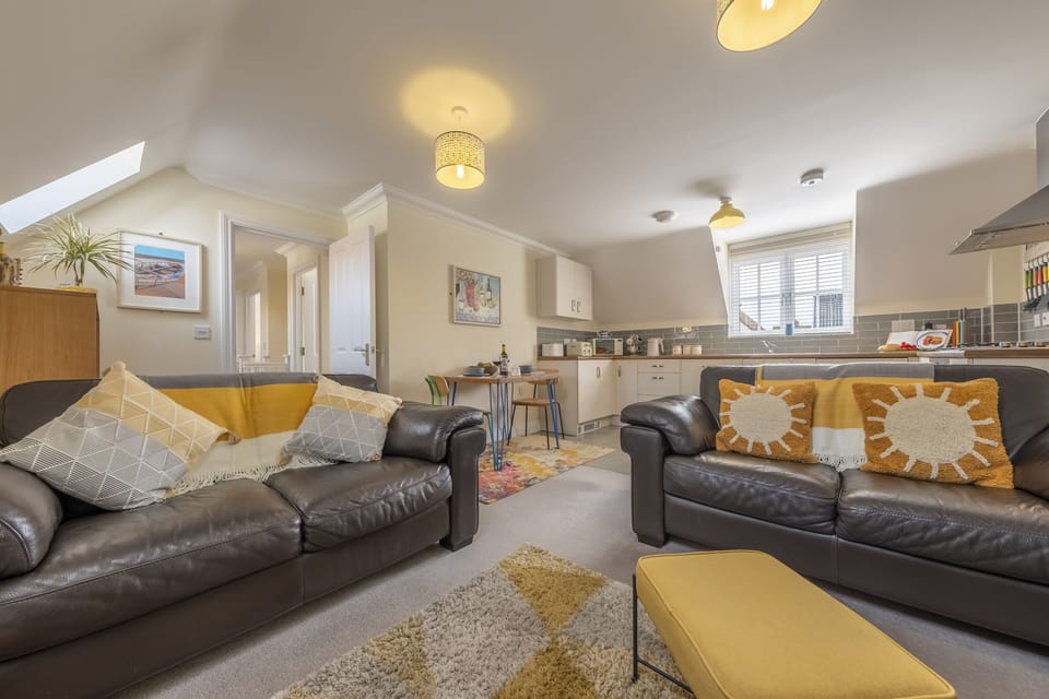 First floor open plan living space