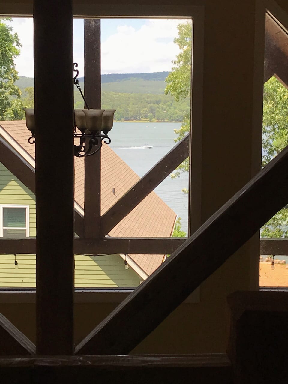 Lake view from loft