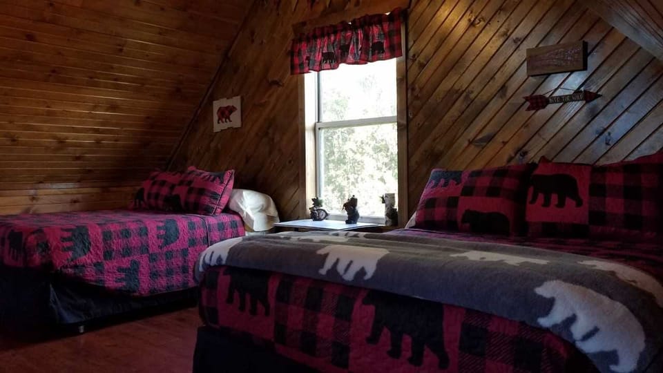 Loft with 2 full size beds and large closet