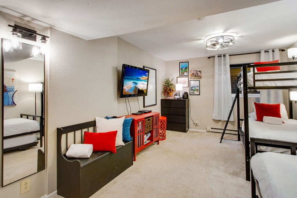 Watch a Movie in Bedroom #3 on Smart TV, also has DVD Player.