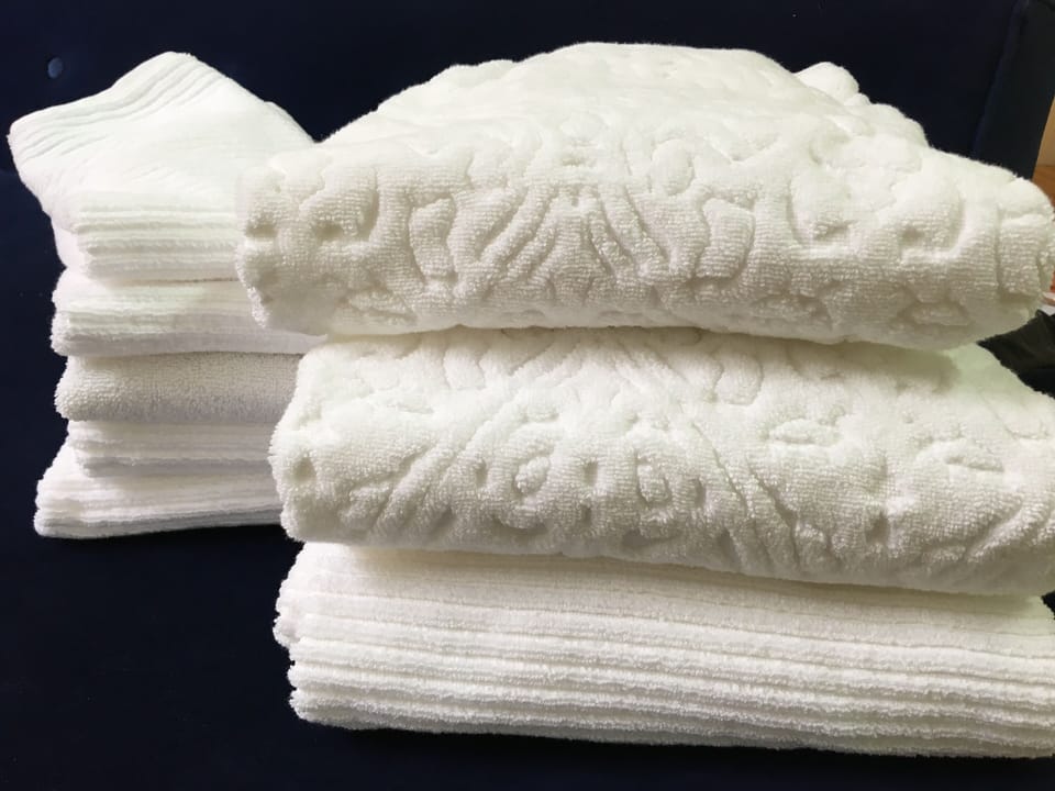 Brand new Egyptian Cotton towels. Jonathan Adler Beach Towels.