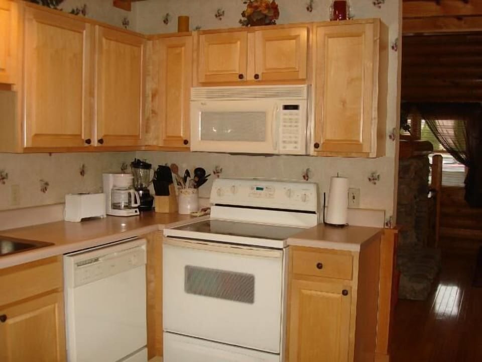 .Fully equipped kitchen