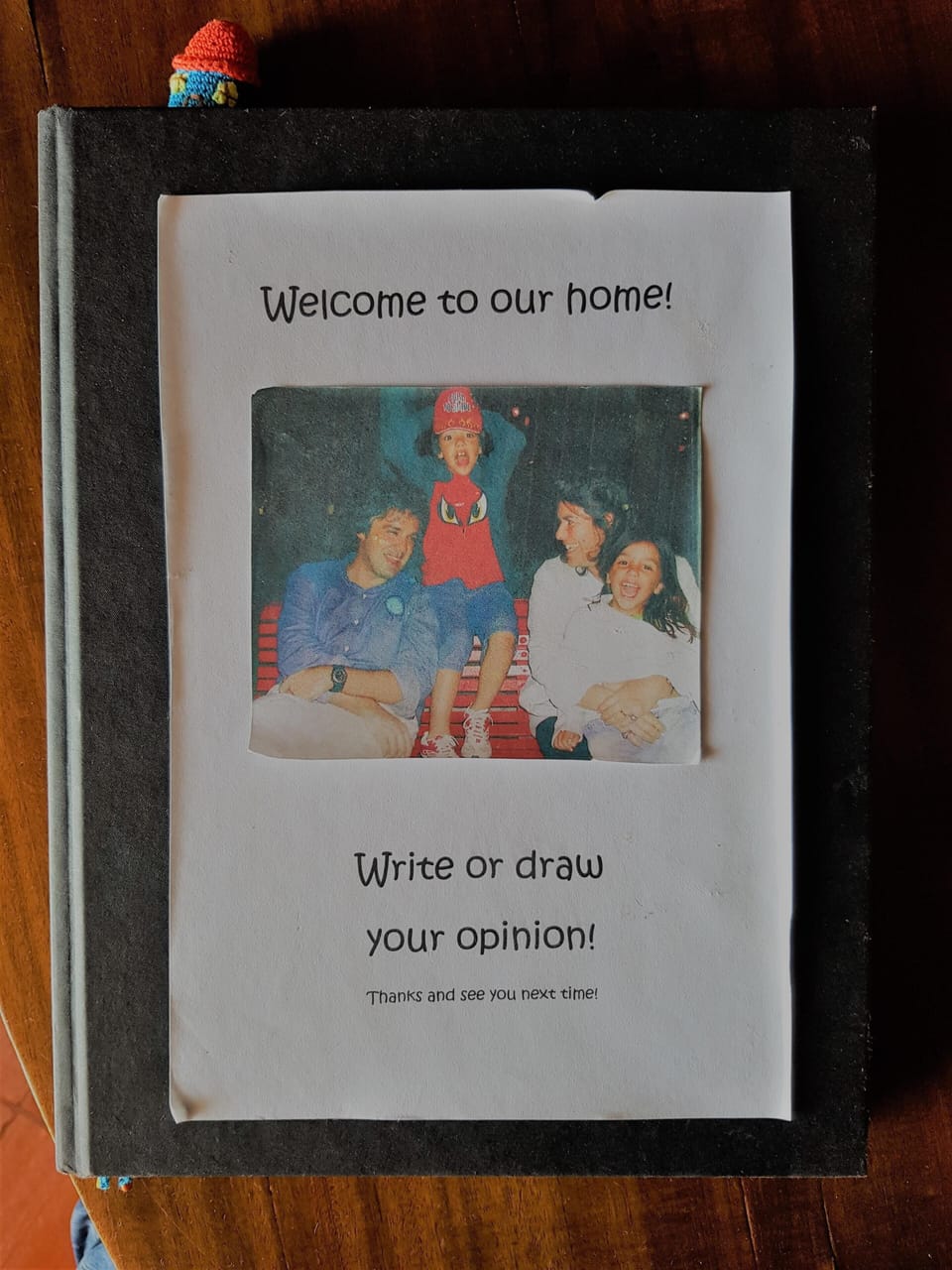 Our log/review book