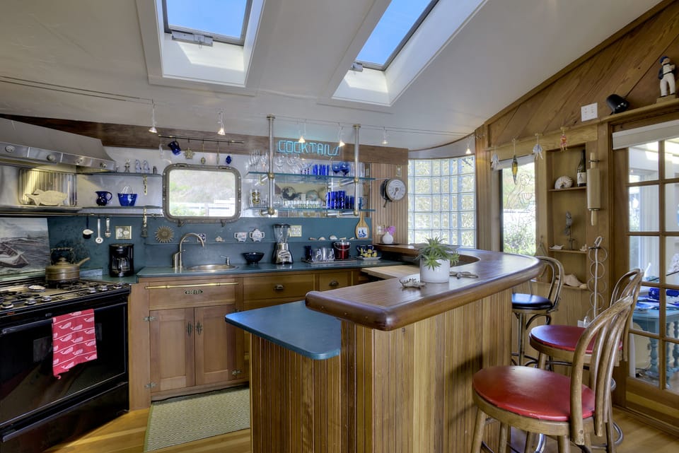 Fully-equipped, one-of-a-kind kitchen