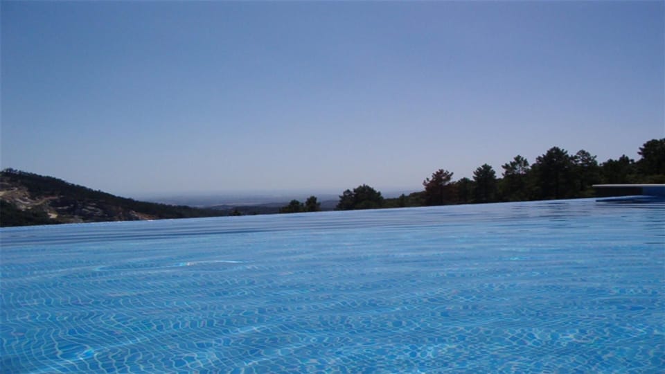 Awesome views to the coast from our amazing infinity pool