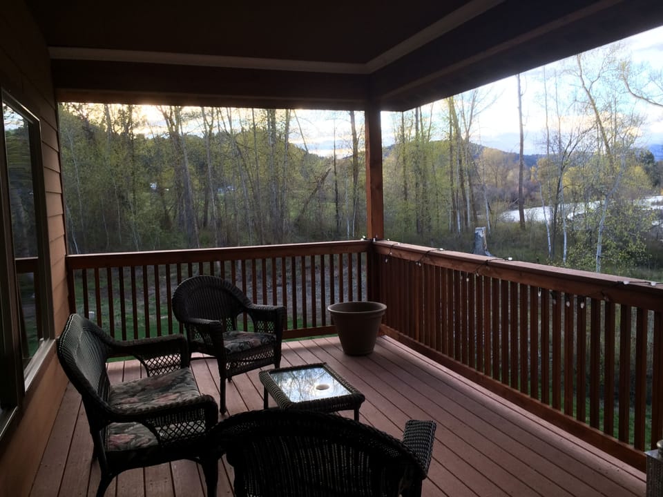 Second Floor Deck Lounge Seating