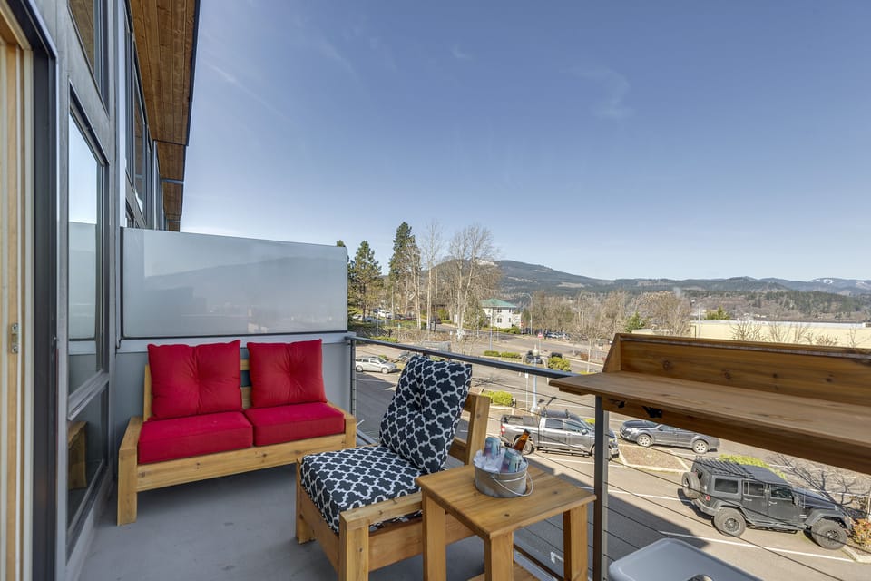 Balcony with a view