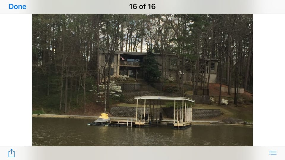 I feel this is one of the best pics of the home and shows how peaceful it is.