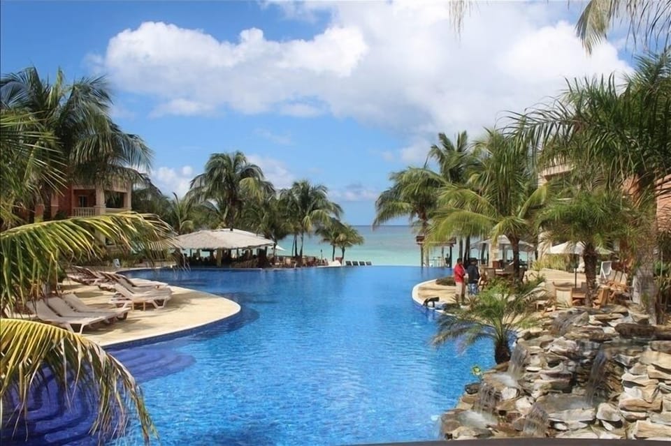 View from pool
