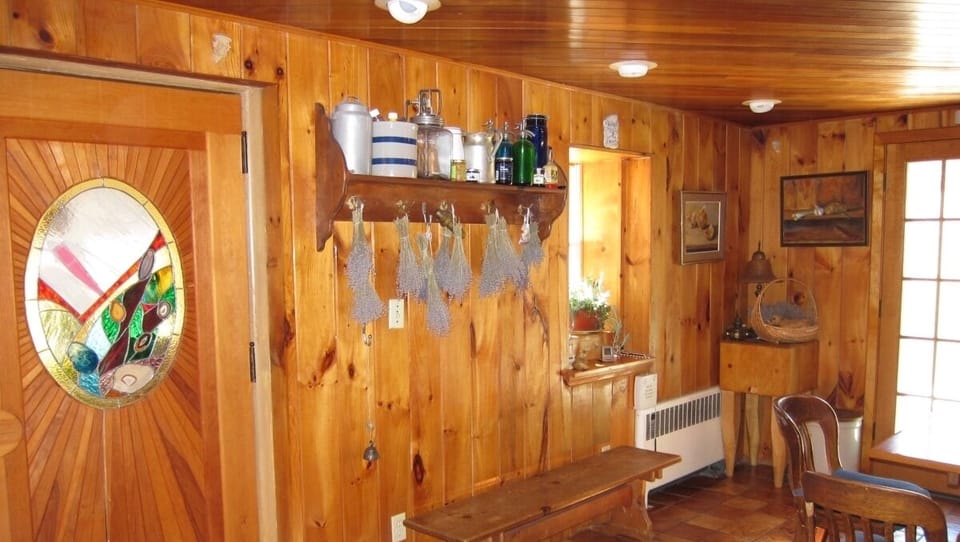 Kitchen - accessible from front of house or backyard.