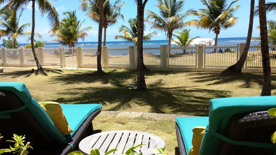 Beach view from front patio.