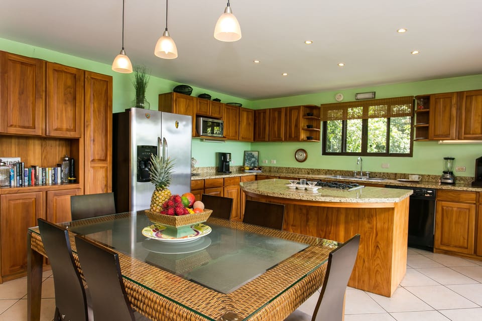 Dining table and Kitchen