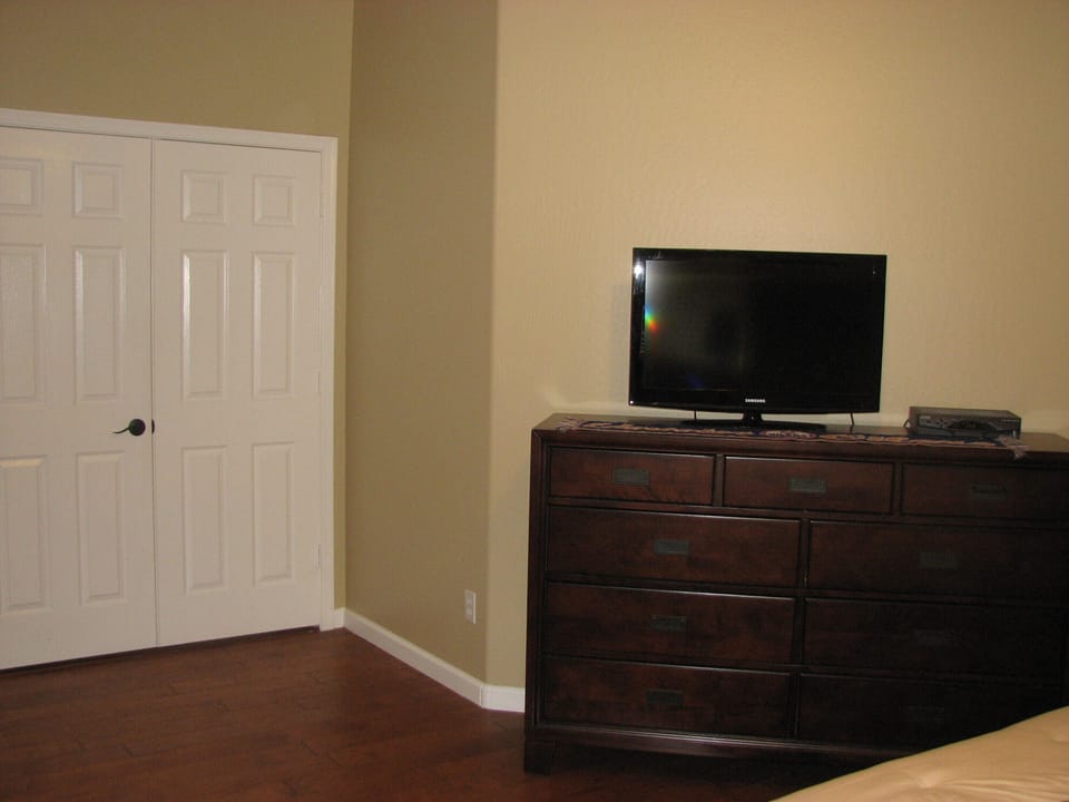 32' TV in Master Bedroom
