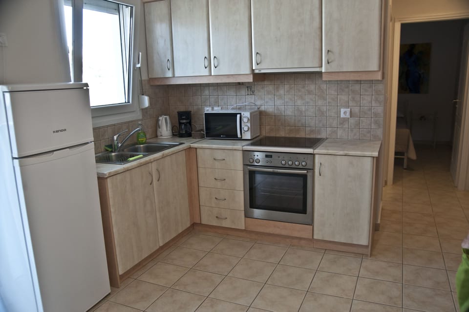 Apartment, 1 Bedroom, Refrigerator & Microwave | Private kitchen