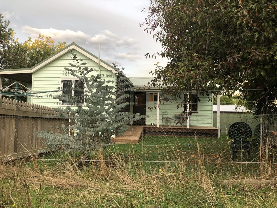 Lovely relaxing rural views as you sip your Pinot on the back deck 
