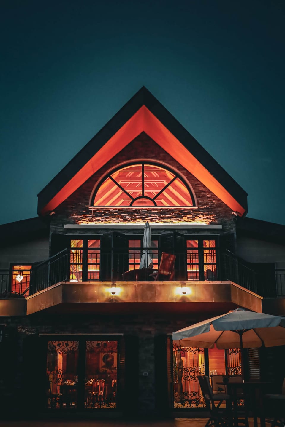 Chalet Front Facade