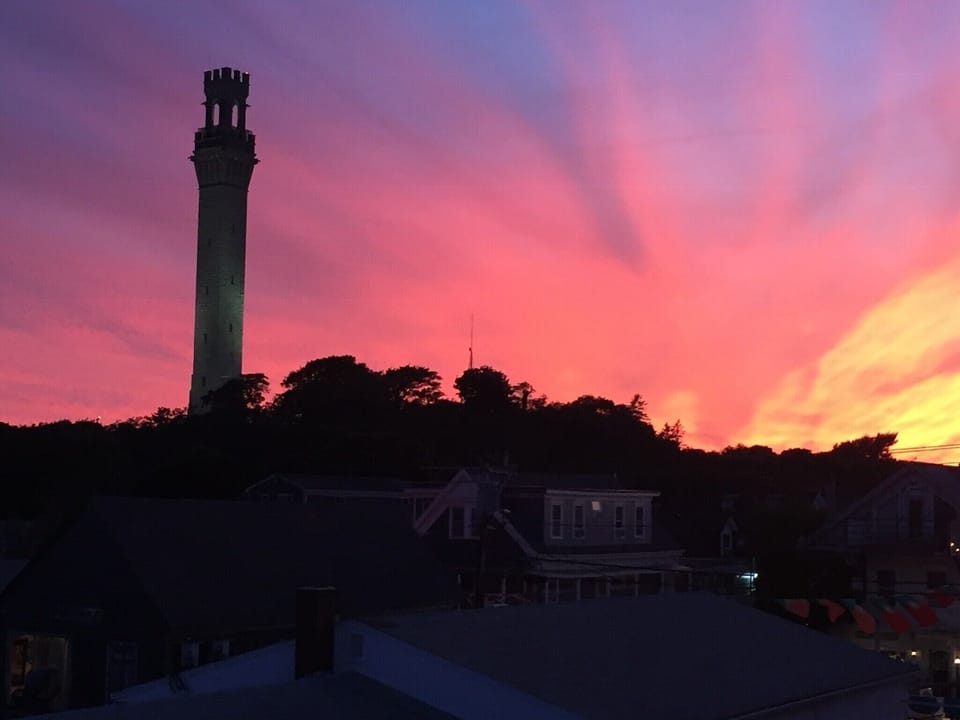 The iconic Pilgrim Monument 