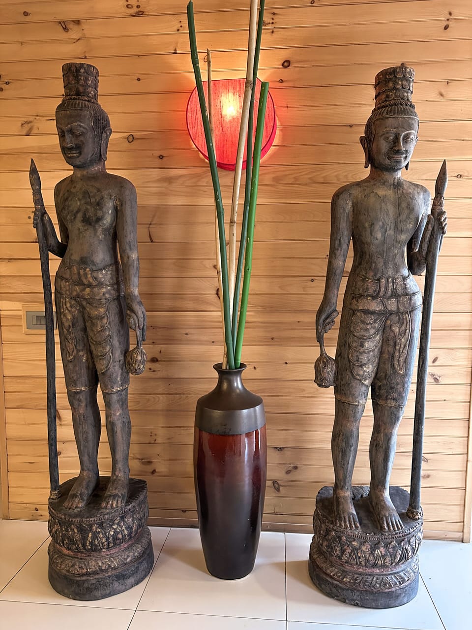 Terrace Statues