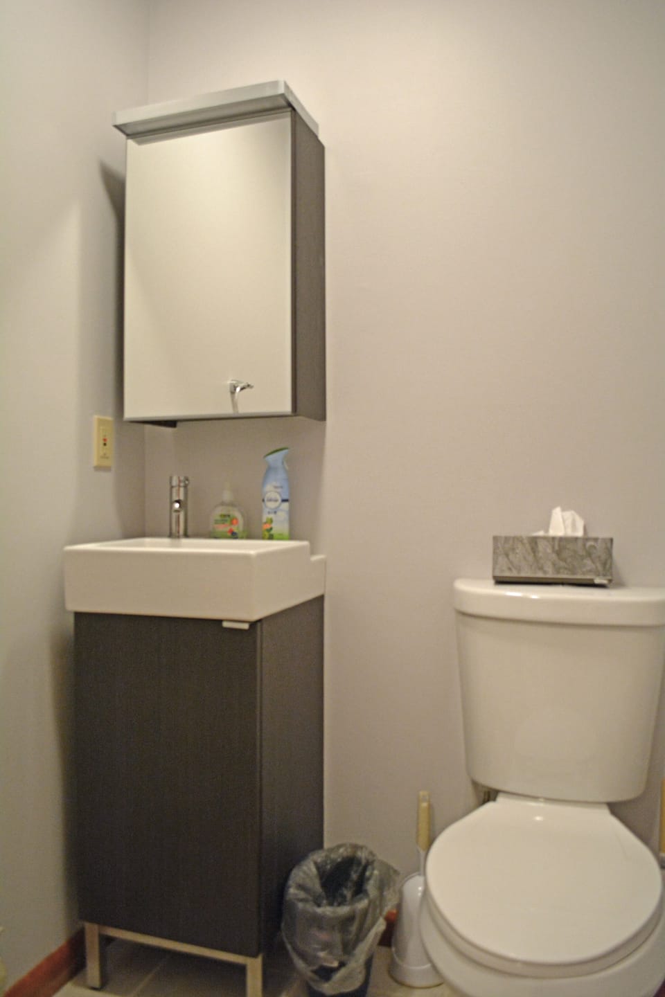 main level powder room 